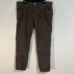 MANGO MAN Men’s Gray/Brown color Corduroy Pants Size 36